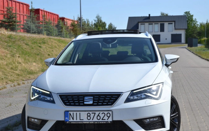 Seat Leon cena 70800 przebieg: 163198, rok produkcji 2019 z Iława małe 781